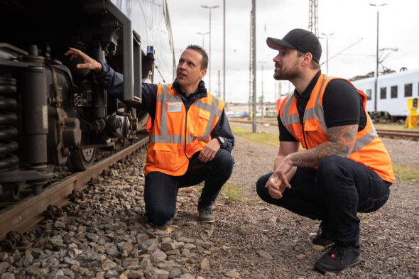 Ausbildung am Fahrzeug