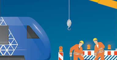 Baustelle 400pxno Animation Ärgernis für Pendler:innen im Straßenverkehr und ebenso für Zugfahrgäste: Baustellen