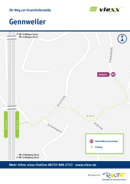 Gennweiler Reitplatz Ersatzhaltestelle