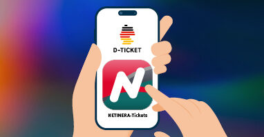 Jetzt downloaden: Die NETINERA-Tickets-App.