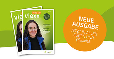 Vlexx BR rund um vlexx webkachel 2025 v1 Die aktuelle "Rund um vlexx" ist da