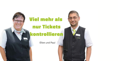 Ellen und Paul, Fahrgastbetreuer